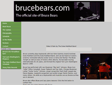 Tablet Screenshot of brucebears.com